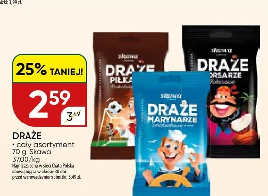 Draże Korsarze Skawa promocja w Chata Polska