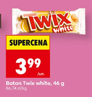 Baton Twix white promocja w Biedronka