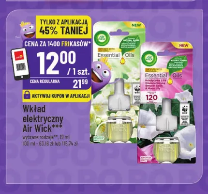 Wkład elektryczny Air Wick promocja w POLOmarket