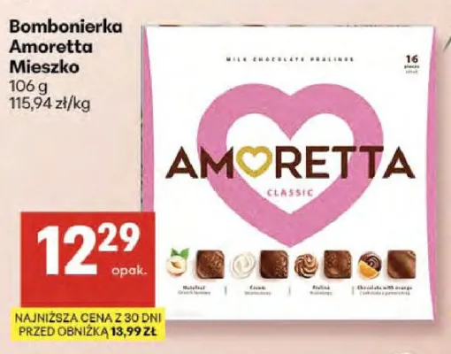 Bombonierka Amoretta Mieszko promocja w Delikatesy Centrum