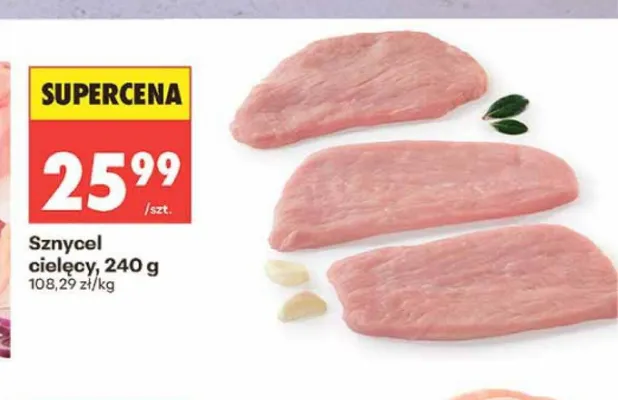 Sznycel cielęcy promocja w Biedronka