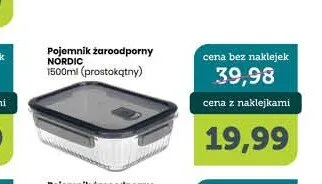 Pojemnik żaroodporny Nordic prostokątny promocja w TOPAZ