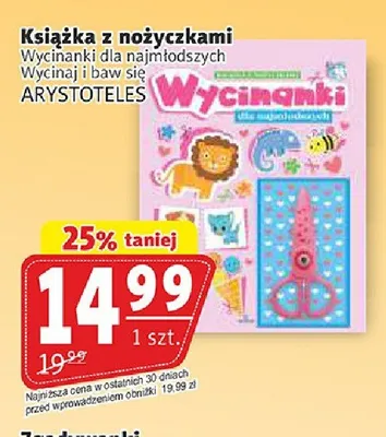 Książka z nożyczkami Wycinaj i baw się promocja w Prim Market