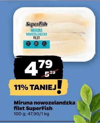Miruna nowozelandzka Filet promocja w Netto