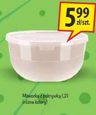 Miseczka z pokrywką 1,2l promocja w Arhelan