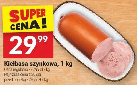 Kiełbasa szynkowa promocja w Twój Market