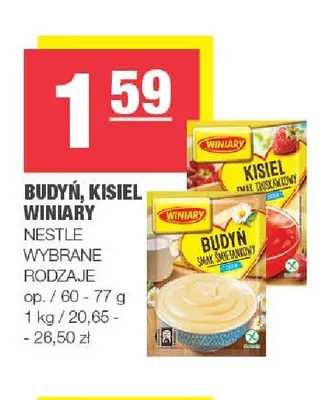 Budyń Winiary promocja w SPAR