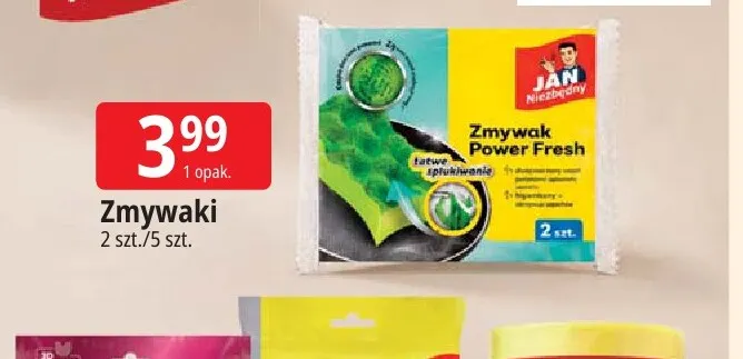 Zmywaki Jan Niezbędny promocja w Leclerc