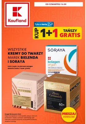 Krem do twarzy Bielenda, Soraya 1+1 GRATIS promocja w Kaufland