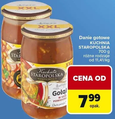 Danie gotowe KUCHNIA STAROPOLSKA promocja w Carrefour