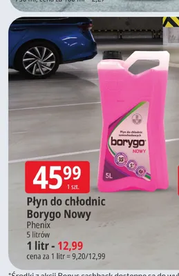 Płyn do chłodnic Borygo Nowy promocja w Leclerc