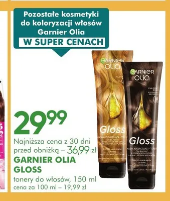 Toner do włosów Garnier Olia Gloss blond promocja w Super-Pharm
