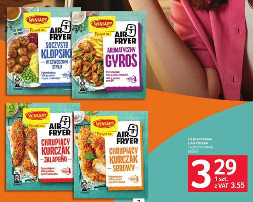Fix do potraw Winiary Pomysł na Air Fryer Chrupiący Kurczak Jalapeño promocja w Selgros