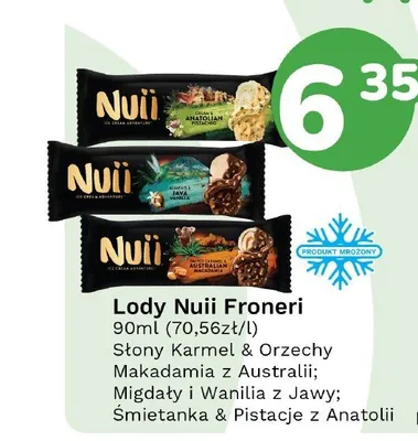 Lody Nuii Śmietanka & Pistacje z Anatolii promocja w Limonka