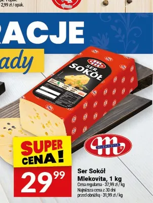 Ser Sokół Mlekovita promocja w Twój Market
