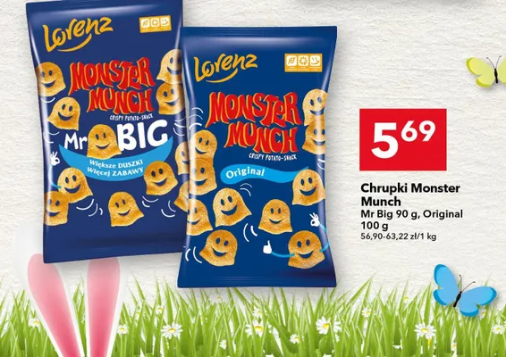 Chrupki Monster Munch Original promocja w LEWIATAN