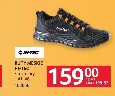 Buty męskie Hi-Tec promocja w Selgros