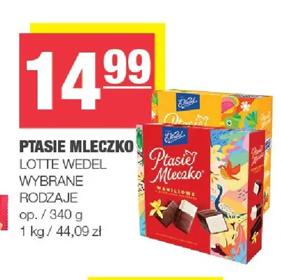 Ptasie Mleczko E.Wedel promocja w SPAR
