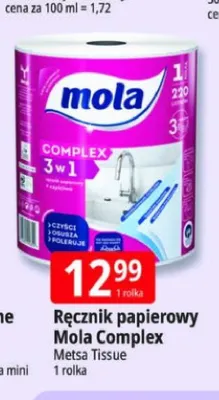 Ręcznik papierowy Mola Complex promocja w Leclerc