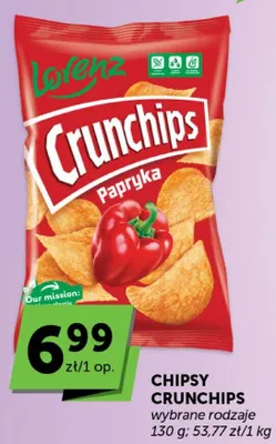 Chipsy Crunchips papryka promocja w Groszek