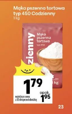 Mąka pszenna tortowa typ 450 Codzienny promocja w Delikatesy Centrum