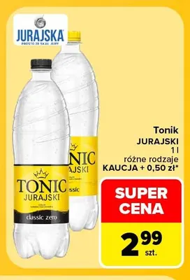 Tonik Jurajska Tonic classic promocja w Carrefour