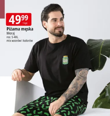 Piżama męska Moraj roz. S-4XL promocja w Leclerc