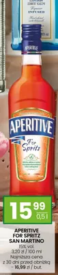 Aperitif Aperitive For Spritz San Martino promocja w Twój Market