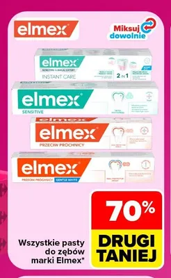 Pasta do zębów Sensitive Elmex promocja w Carrefour