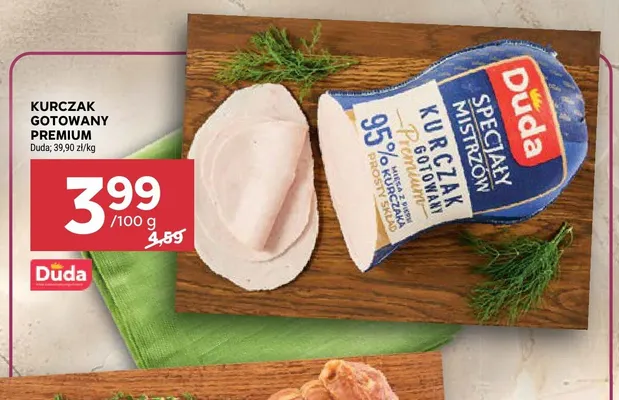 Kurczak gotowany premium Duda promocja w Stokrotka