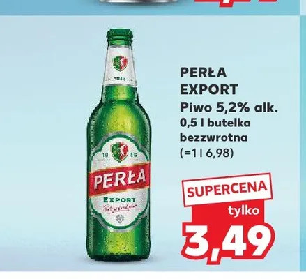 Piwo Perła Export 500 ml promocja w Kaufland