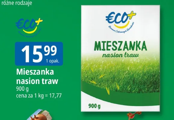 Mieszanka nasion traw promocja w Leclerc