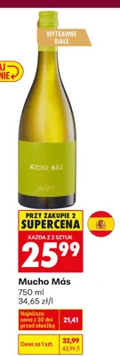 Wino białe wytrawne promocja w Biedronka