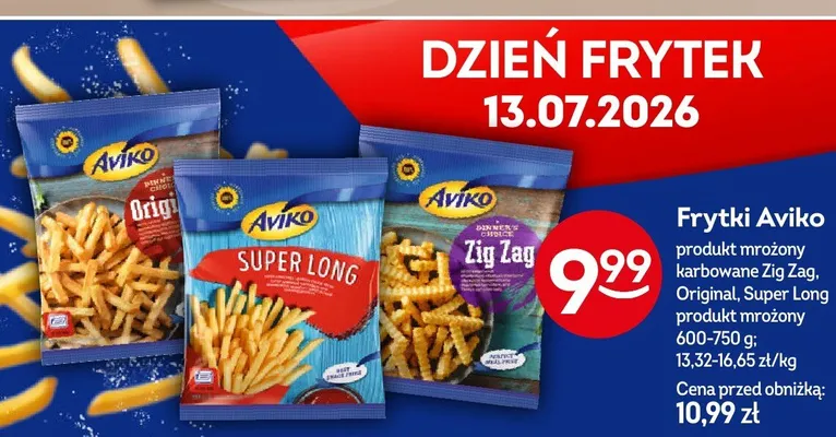 Frytki Aviko Original promocja w Żabka