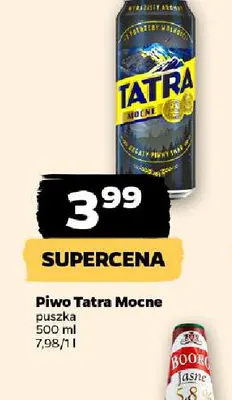 Piwo Tatra Mocne promocja w Netto