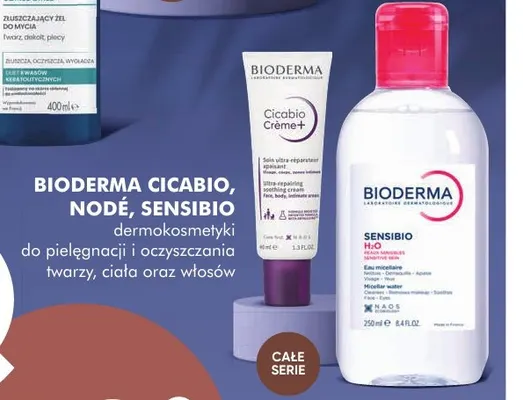 Dermokosmetyki do pielęgnacji i oczyszczania twarzy, ciała oraz włosów Bioderma promocja w Super-Pharm