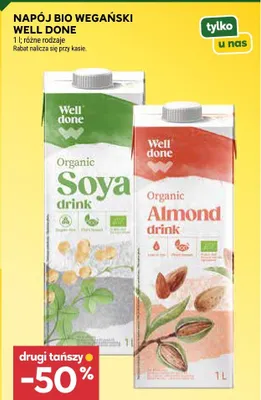 Napój bio wegański promocja w Stokrotka