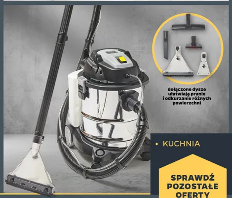 Odkurzacz piorący Netto promocja w Netto