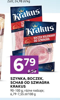 Szynka od Szwagra Krakus promocja w Stokrotka
