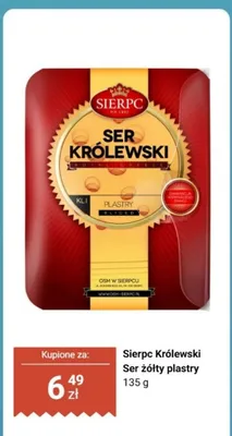 Ser żółty plastry promocja w Biedronka
