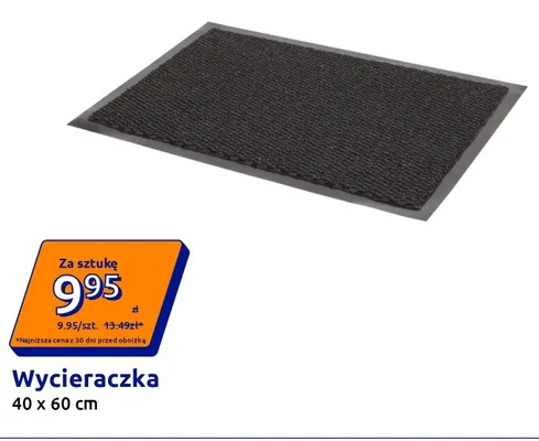Wycieraczka 40x60 cm promocja w Action