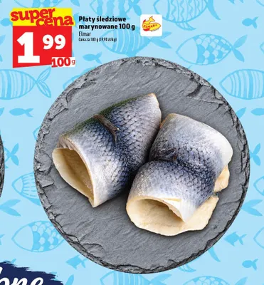 Płaty śledziowe marynowane Elmar promocja w TOPAZ