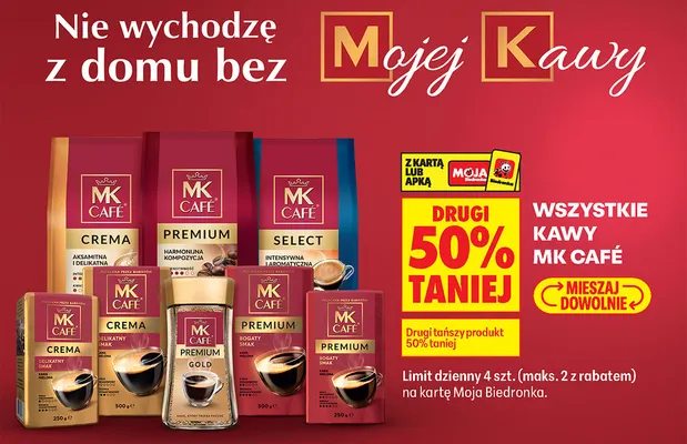 Kawa mielona MK Café Premium promocja w Biedronka