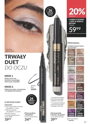 Płynny eyeliner promocja w AVON