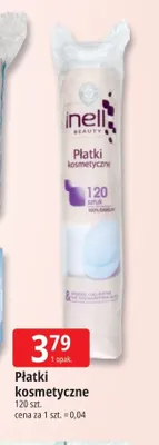 Płatki kosmetyczne Inell promocja w Leclerc