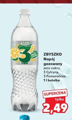 Napój gazowany Zbyszko 3 Pomarańcze zero cukru promocja w Kaufland