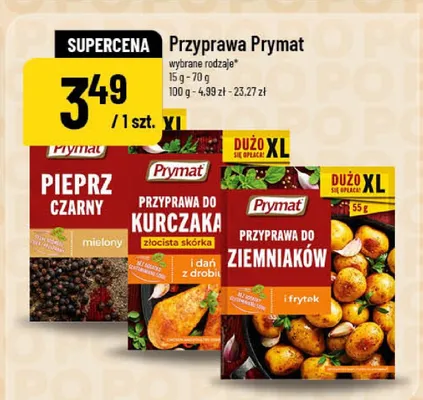Przyprawa pieprz czarny, przyprawa do kurczaka, przyprawa do ziemniaków promocja w POLOmarket