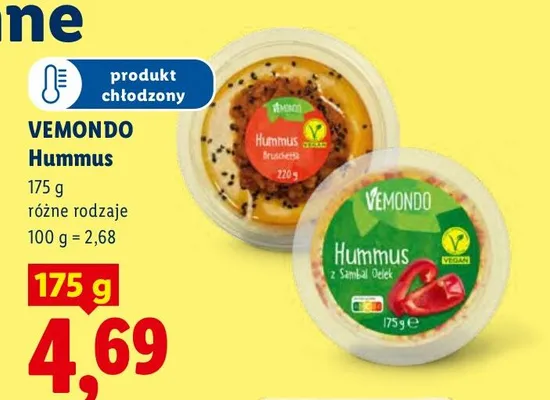 Hummus promocja w Lidl