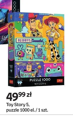 Puzzle Toy Story 5 Trefl promocja w Empik