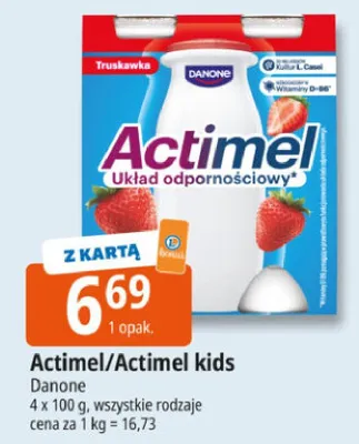 Actimel/Actimel kids promocja w Leclerc